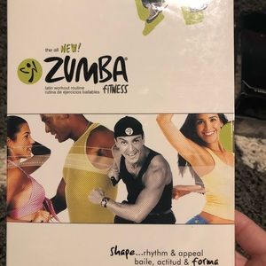 New never opened Zumba fitness DVD set